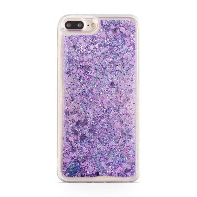 Glitter skal till Apple iPhone 8 Plus - Colorful Mandala