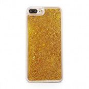 Glitter Skal till Apple iPhone 7 Plus & iPhone 8 Plus - Guld