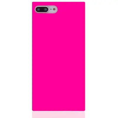 iDecoz Square Case - Neon (iPhone 8/7 Plus) - Rosa