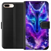 Plånboksfodral till Apple iPhone 8 Plus med Neon Varg