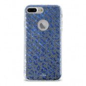 Puro  Glitter Shine Leo Cover iPhone 8/7/6/6S Plus - Blå