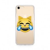 Skal till Apple iPhone 8 Plus - Emoji Cat Tears of Joy