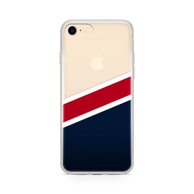 Skal till Apple iPhone 8 Plus - Half striped