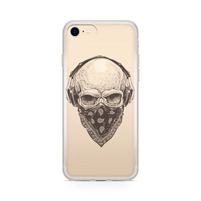 Skal till Apple iPhone 8 Plus - Skull in Bandana