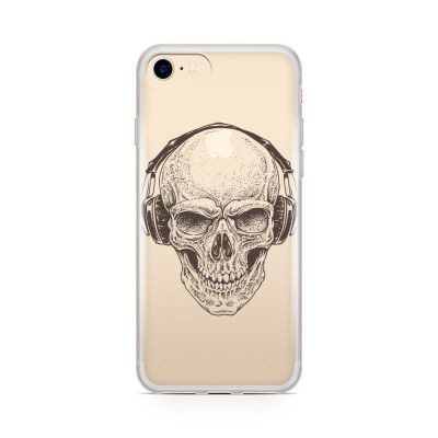 Skal till Apple iPhone 8 Plus - Skull with Headphones