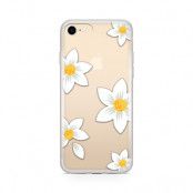 Skal till Apple iPhone 8 Plus - White Flowers