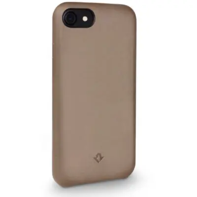 Twelve South Relaxed Leather (iPhone 8/7 Plus) - Vinröd