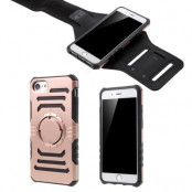 2-In-1 Skal + Sportarmband till iPhone 8/7 - Rose Gold