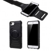 2-In-1 Skal + Sportarmband till iPhone 8/7 - Svart