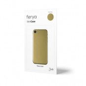 3mk Ferya Skin Skal iPhone 8 - Glossy Guld