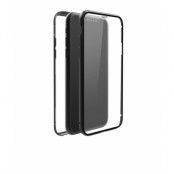 Black Rock 360° Glass Skal iPhone 7/8/SE 2020 - Svart