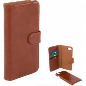 Champion Leather Wallet (iPhone 8/7) - Mörkbrun