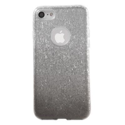 Combo glitter skal till iPhone 8/7 - Grå