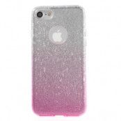 Combo glitter skal till iPhone 8/7 - Rosa