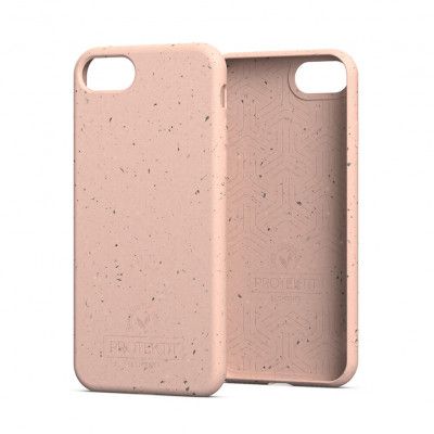 Elements Miljövänligt skal iPhone 7/8/SE 2020 - Rosa