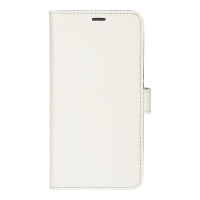 Essentials Läder wallet 3 kort iPhone 8/7/6S - Vit