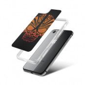 Fashion mobilskal till Apple iPhone 8 - Dödskalle - Orange