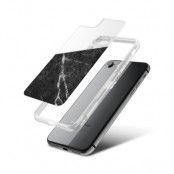 Fashion mobilskal till Apple iPhone 8 - Half marble black