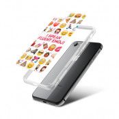 Fashion mobilskal till Apple iPhone 8 - I speak fluent Emoji