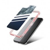 Fashion mobilskal till Apple iPhone 8 - Marble Navy