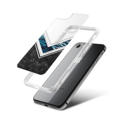 Fashion mobilskal till Apple iPhone 8 - Marble river-arrow