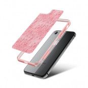 Fashion mobilskal till Apple iPhone 8 - Pink Fur