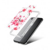 Fashion mobilskal till Apple iPhone 8 - Red flowers