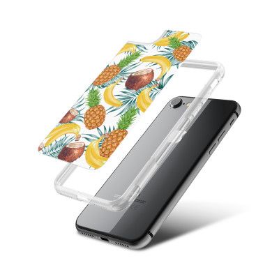Fashion mobilskal till Apple iPhone 8 - Tropical Fruits