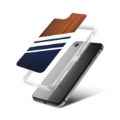 Fashion mobilskal till Apple iPhone 8 - Wooden Navy B