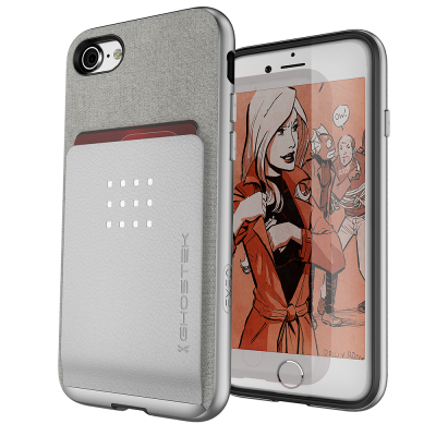 Ghostek Exec 2 Skal till iPhone 8/7 - Silver