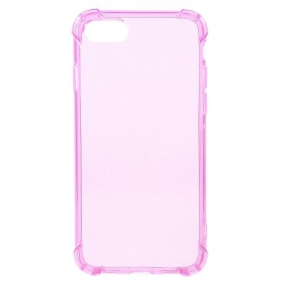 Glossy Gel Mobilskal till iPhone 8/7 - Mörkrosa