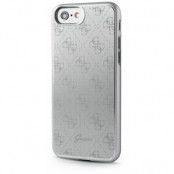 Guess Aluminium 4G Pattern (iPhone 8/7) - Silver