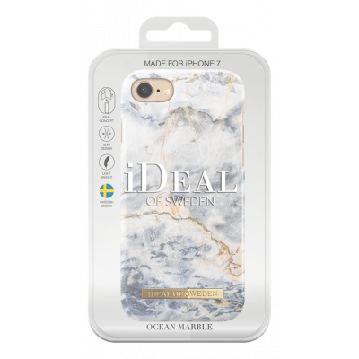 iDeal of Sweden Fashion Case Till iPhone 7/8/SE 2020 - Ocean Marble