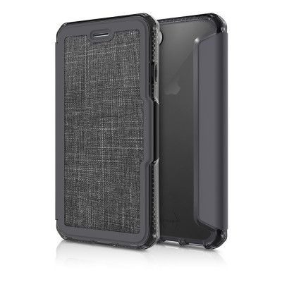 Itskins Spectra Fodral till iPhone 8/7 - Textile Black