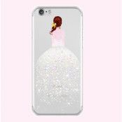 Joyroom Girl in Bling Dress Mobilskal iPhone 7/8/SE 2020 - Vit
