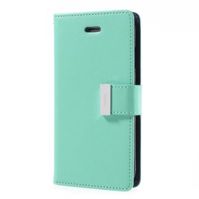 Mercury Rich Diary Plånboksfodral till iPhone 8/7 - Mint