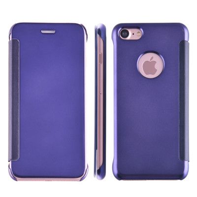 Mirror surface fodral till iPhone 8/7 - Lila