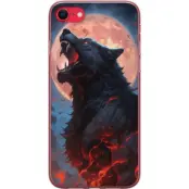 Mobilskal till Apple iPhone 8 med Ylande varg