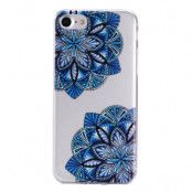 Mobilskal till iPhone 8/7 - Blåa Blommor