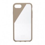 Native Union CLIC Crystal till iPhone 8/7 - Beige