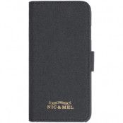 Nic & Mel Neil Bookcase inkl. Powerbank iPhone 8/7 - Anthracite