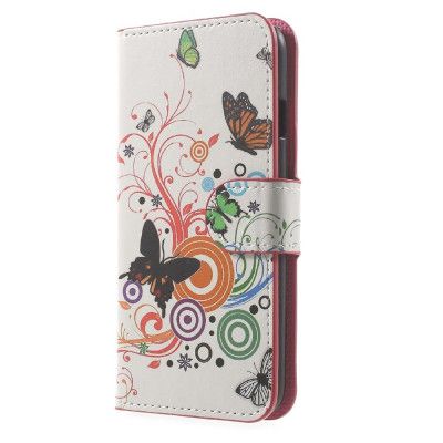 Plånboksfodral till Apple iPhone 8/7 - Fjärilar
