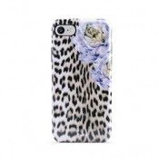 Puro - Sweet Leopard Leo Peonies Cover iPhone 6/7/8/SE 2020