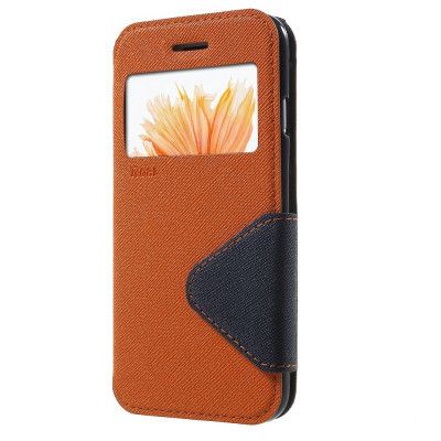 Roar Korea plånboksfodral till iPhone 8/7  - Orange