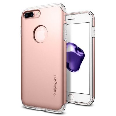 Spigen Hybrid Armor Skal till Apple iPhone 8/7 -  Rose Gold