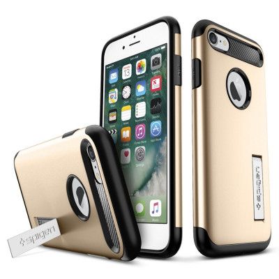 SPIGEN Slim Armor Skal till Apple iPhone 8/7 - Gold