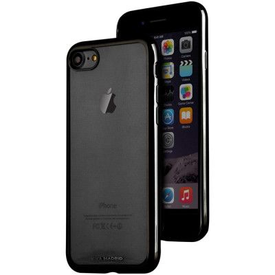 Viva Madrid Metalico Flex Mobilskal till iPhone 8/7 - Svart