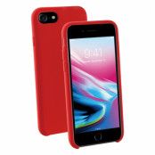 Vivanco Silkon Skal iPhone 8/7/6/6S - Röd