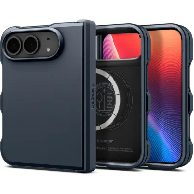 Spigen Tough Armor Pro MagFit (iPhone Duo) - Blå