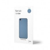 3mk Ferya Skin Skal iPhone X - Blå Matte